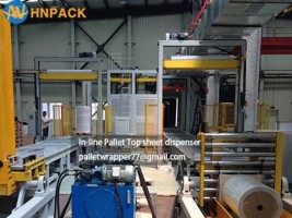 Hennopack MT107 online pallet top stretch film wrapper